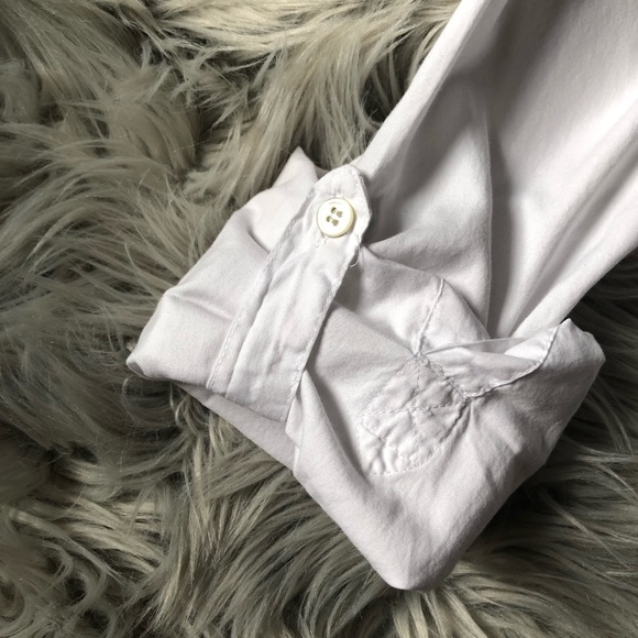 J. Crew Collared Button Down Tunic Top - Picture 5 of 6